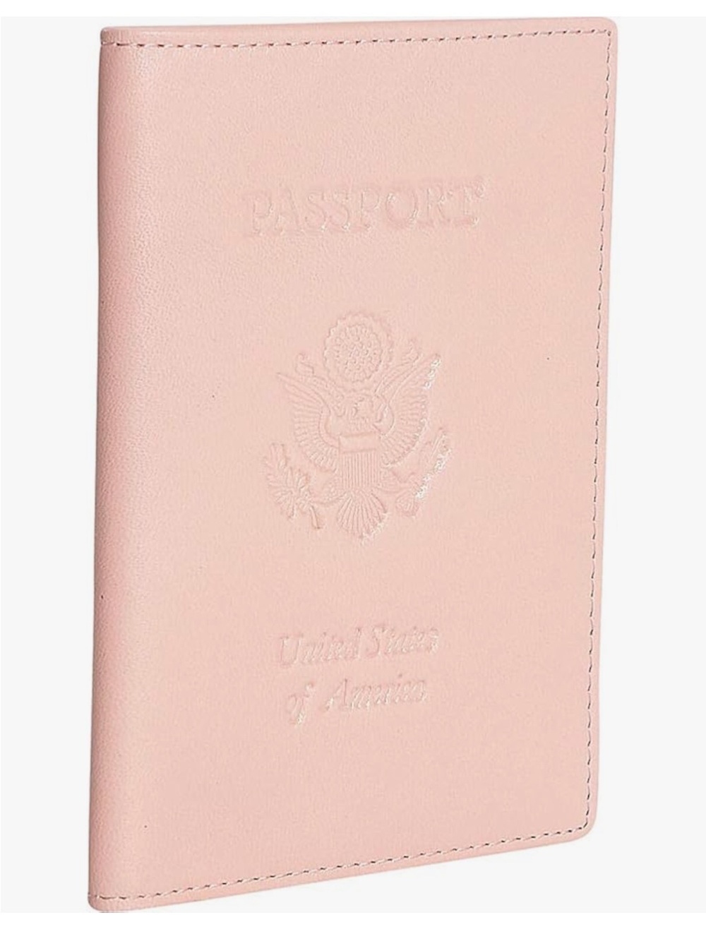 ROYCE New York Pink Passport Wallet
